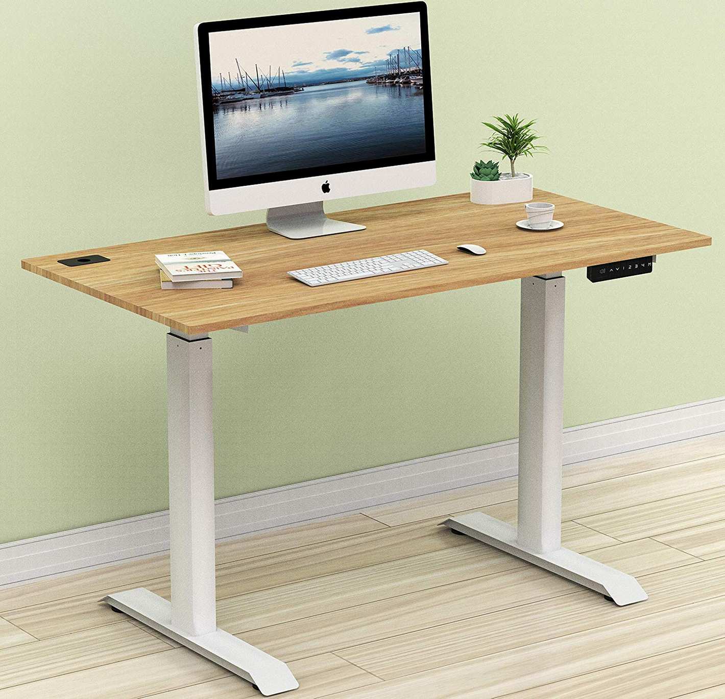 Ideia Decorar Mesa do computador limpa - Conheça o suporte de mesa para monitores mesa de computador limpa