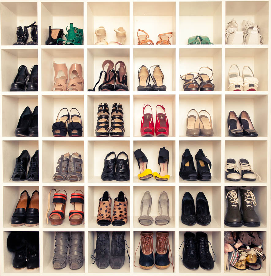 Ideia Decorar Organizando os calçados organizando os calcados