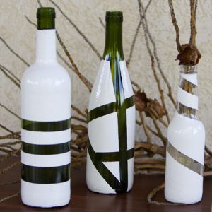 Ideia Decorar Passo a passo aprenda a decorar garrafas de vidro (2) Passo a passo aprenda a decorar garrafas de vidro 2