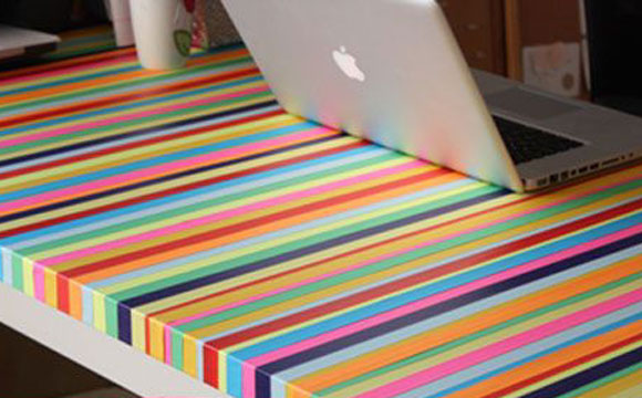 Washi tape como decorar com fitas adesivas coloridas  5